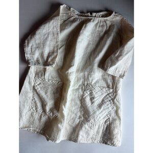 EUC Mabo Cream Pocket Dress 4/5y
